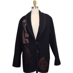 Vintage Beppa Art to Wear Pure Wool Coat